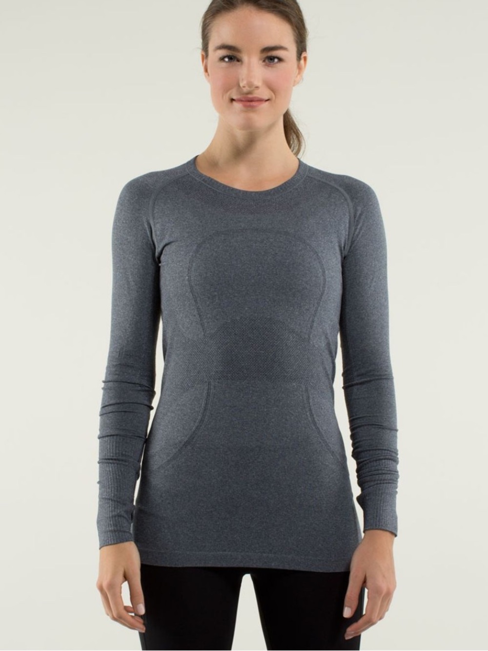 lululemon athletica Swiftly Tech Long Sleeve Top - Charcoal Gray